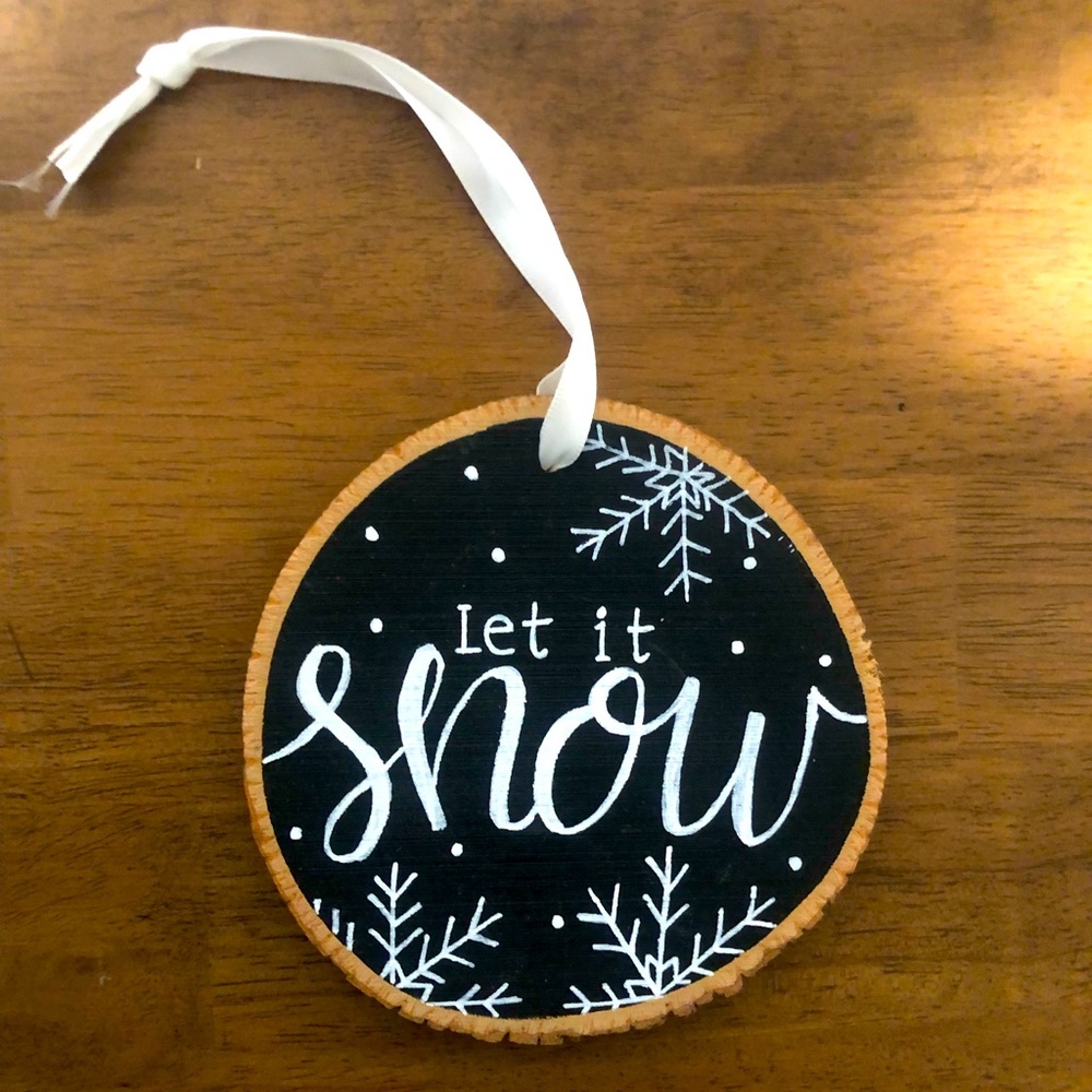 Let It Snow Ornament